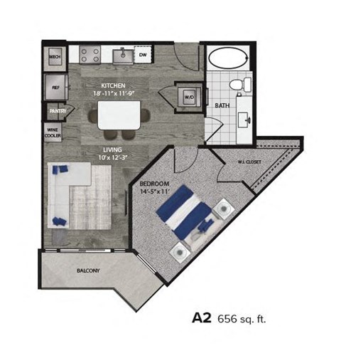 515 W. 20th Street Studio-2 Beds Apartment for Rent - Photo Gallery 37